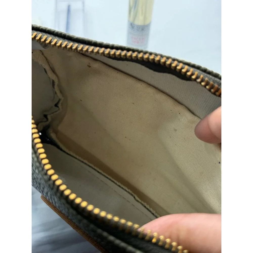 Vintage mulberry leather‎ First Class Cosmetics Bag Travel